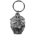 Eagle Spirit Antiqued Keyring